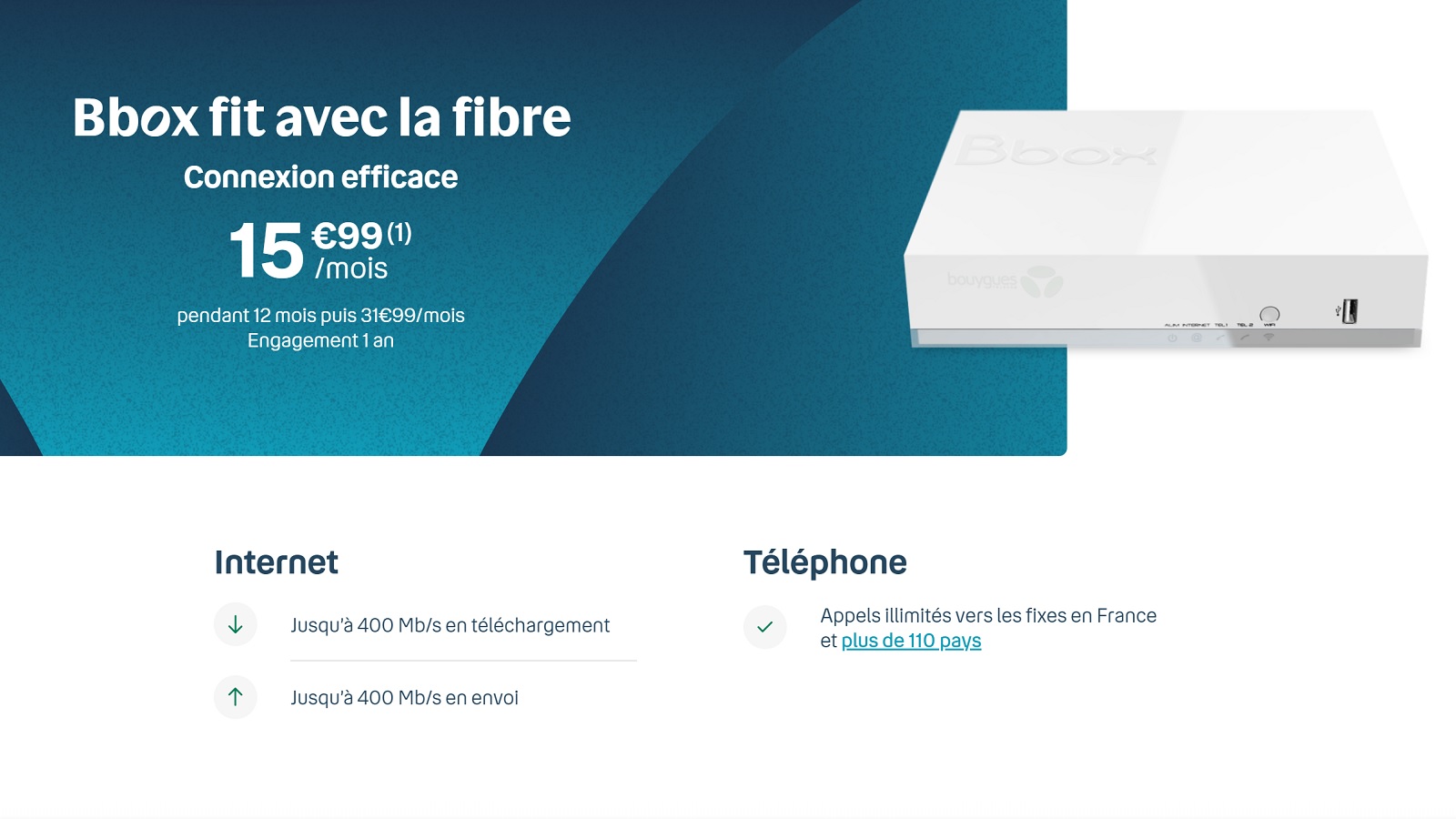 Bbox Fibre : L'offre Internet Bouygues Telecom à Moitié Prix La 1ère Année