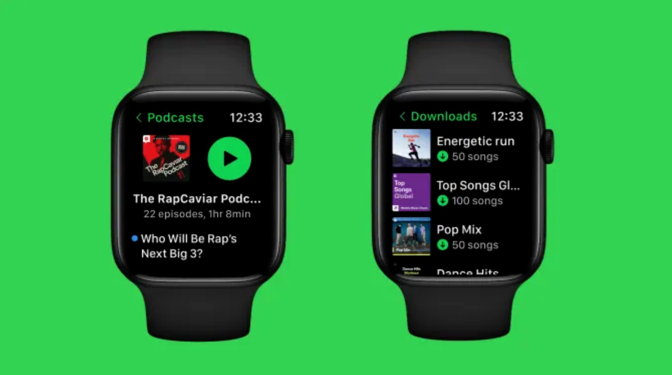 Spotify s'améliore enfin sur votre Apple Watch