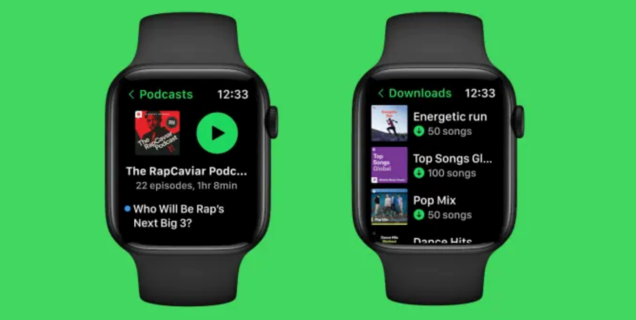 Spotify s'améliore enfin sur votre Apple Watch