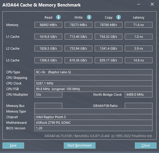 ASRock Z790 PG SONIC © Nerces