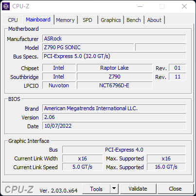 Intel Core i7-13700K Raptor Lake © Nerces