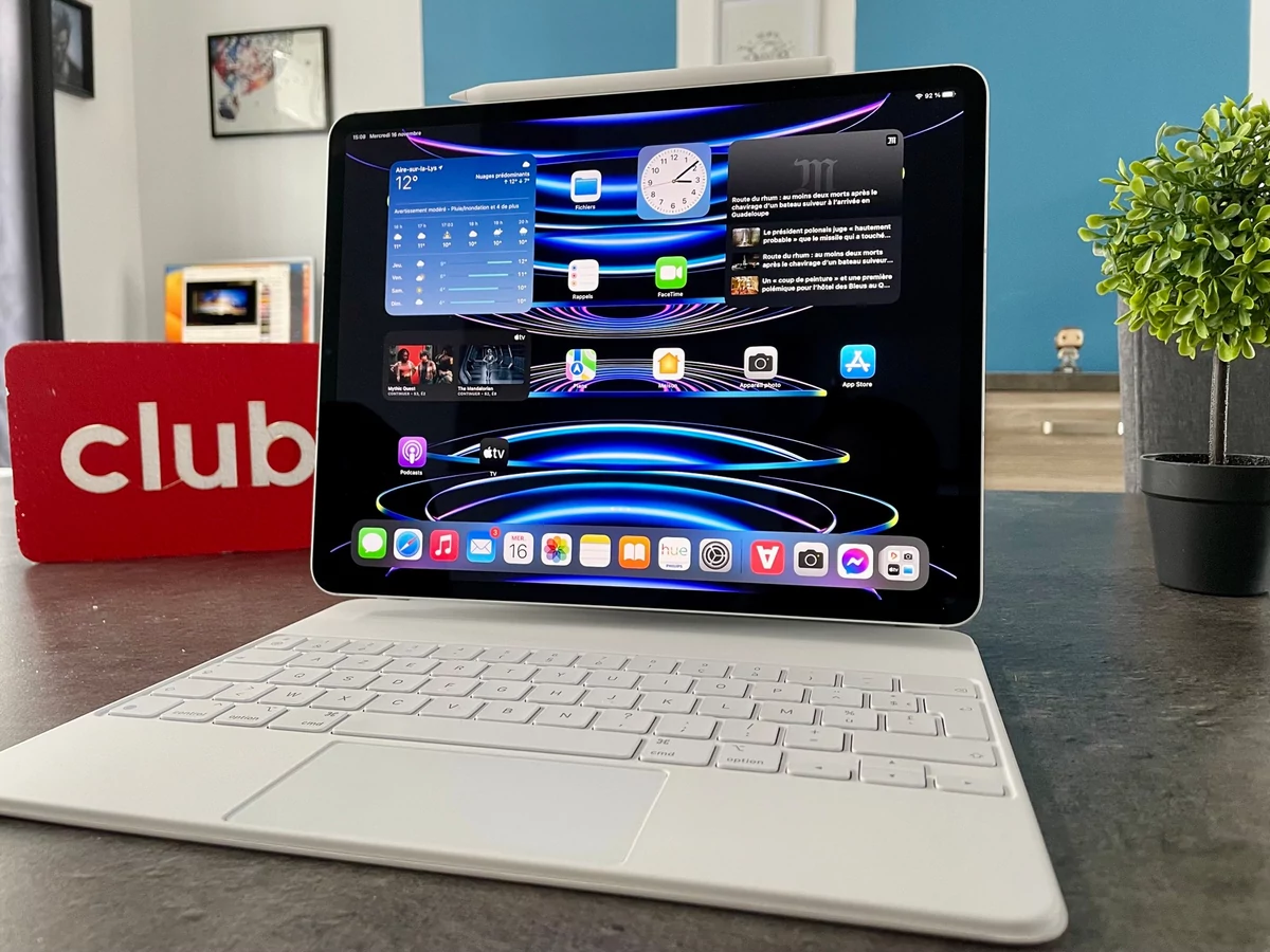 Test iPad Pro M2 © © Mathieu Grumiaux pour Clubic