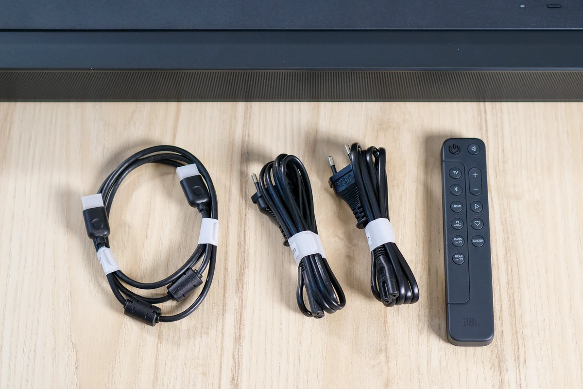 Test JBL Bar 1000 accessoires