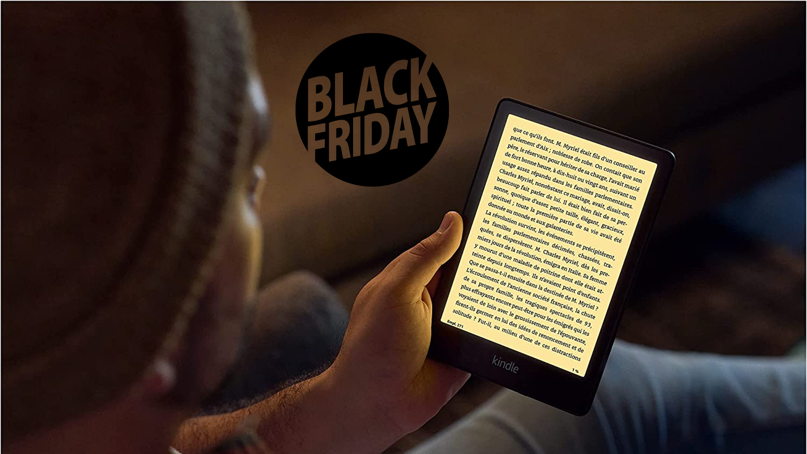 Chez Amazon, la liseuse Kindle Paperwhite est bradé pour le Black Friday