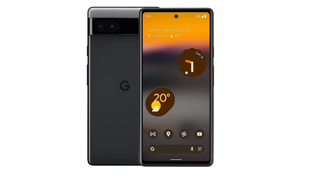 Google Pixel 6a Charbon © © Google