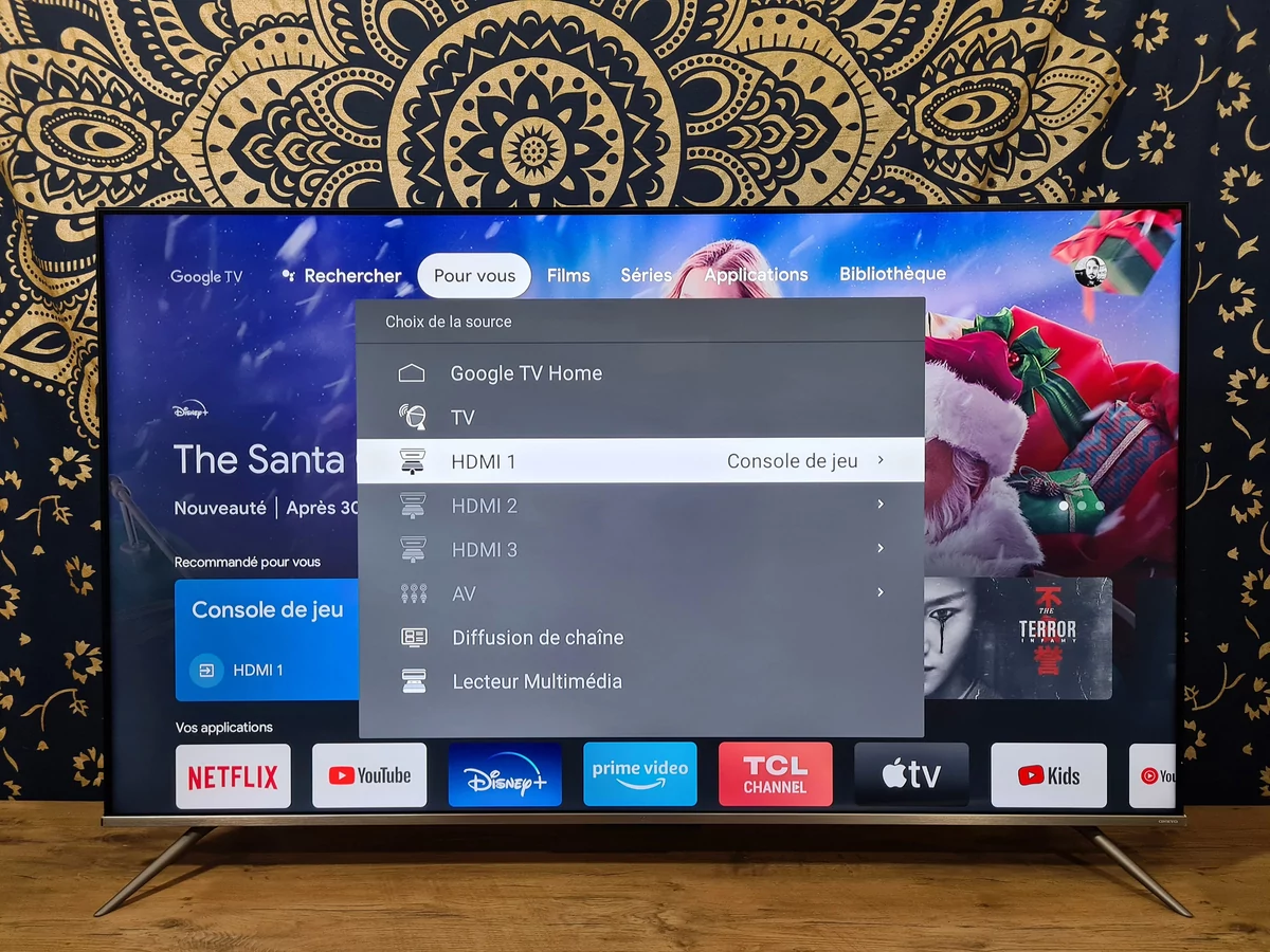 Test TCL 55C635 © Matthieu Legouge