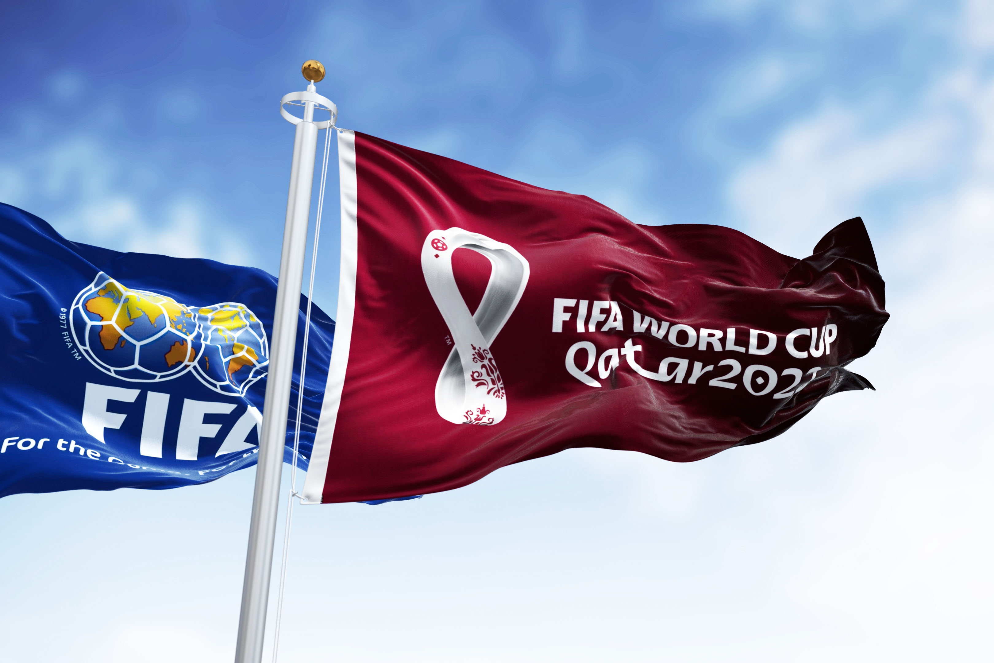 Флаги 2022. Флаг ФИФА фото. Qatar FIFA Flags. Презентация ЧМ 2022 флаг. На дорогах.