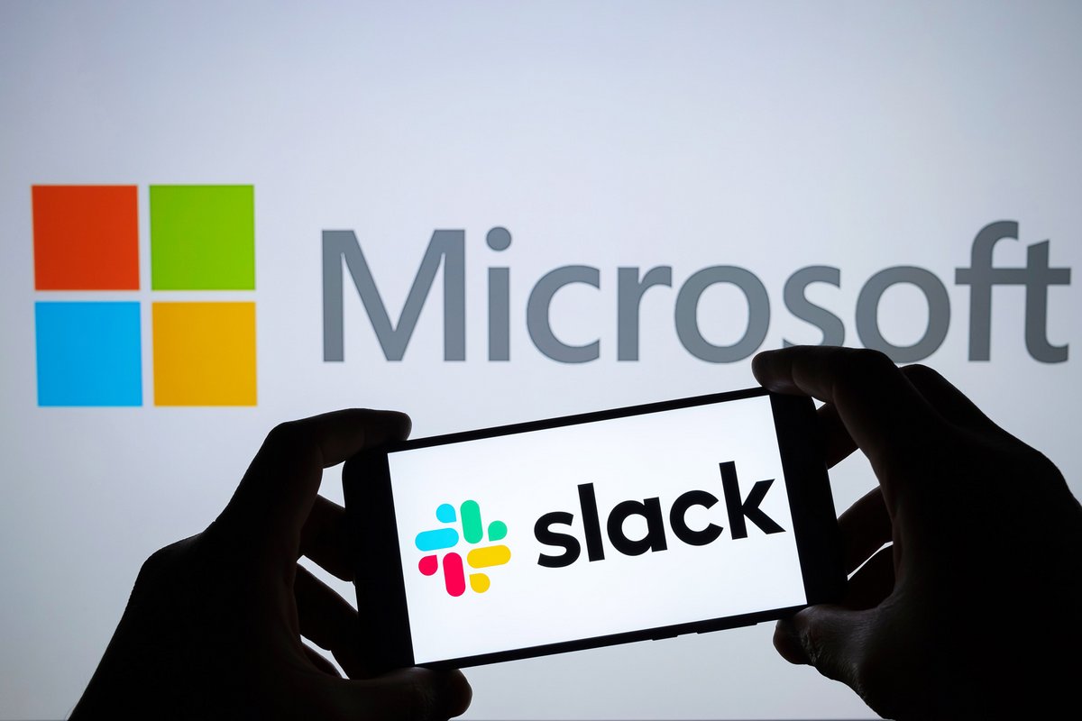 Slack Microsoft © Ascannio / Shutterstock.com
