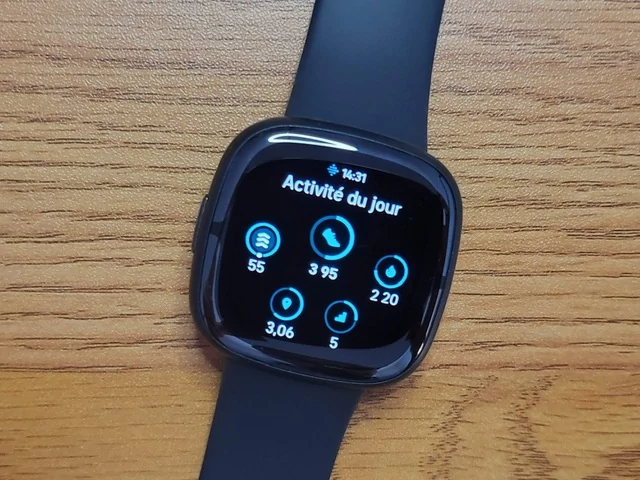Fitbit Sense 2 - Écran Today © Johan Gautreau
