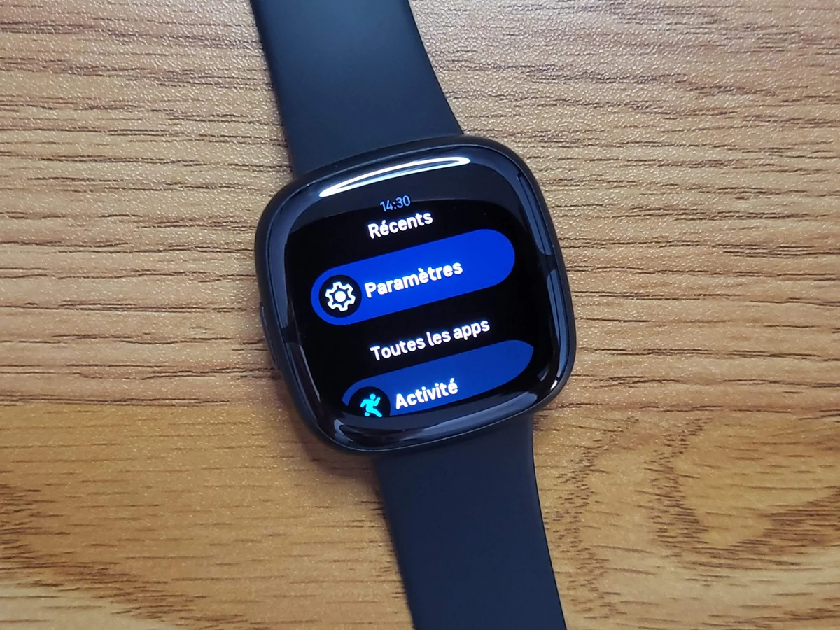 Fitbit Sense 2 - Applications © Johan Gautreau