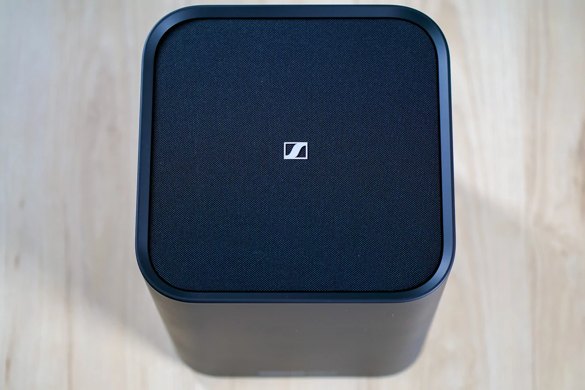 Test Sennheiser Ambeo Soundbar Plus + Ambeo Sub caisson top