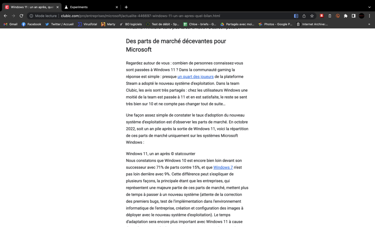 google chrome © clubic.com