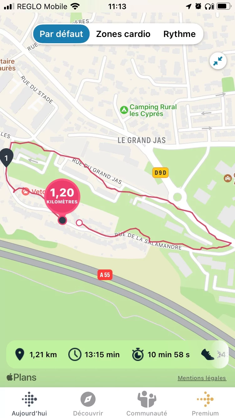 Fitbit Sense 2 - GPS 1 © Johan Gautreau