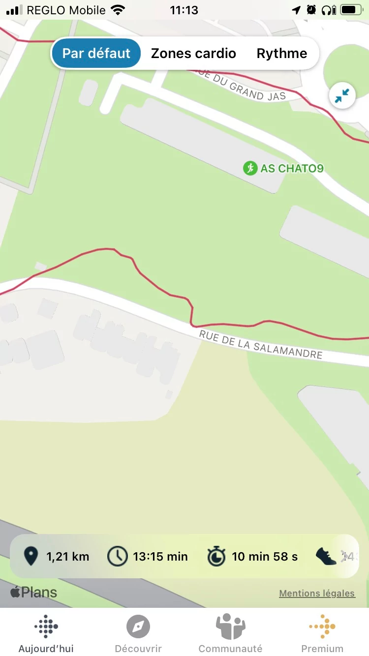 Fitbit Sense 2 - GPS 1 © Johan Gautreau