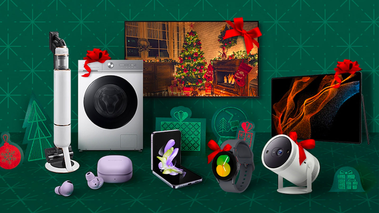 Découvrez sans plus attendre les offres de Noël chez Samsung
