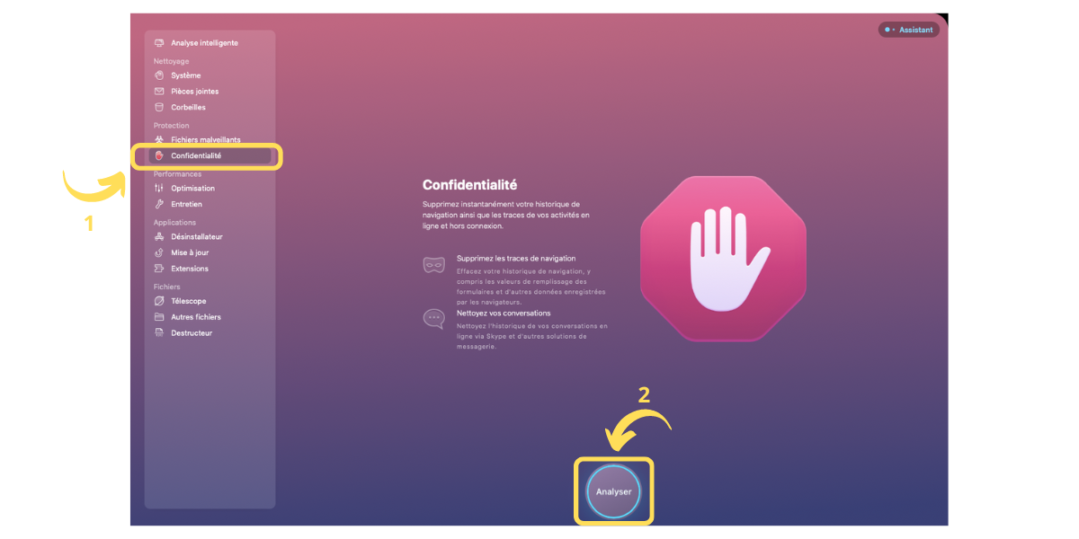Confidentialité CleanMyMac © © MacPaw
