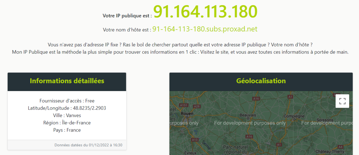 adresse ip