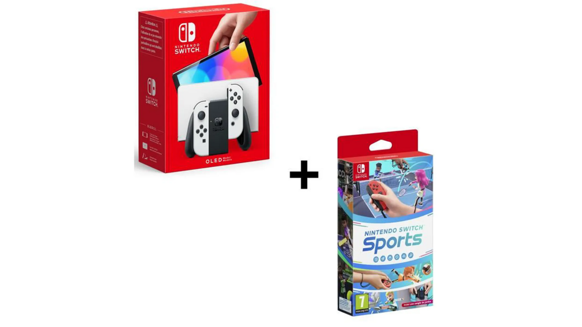 La Switch OLED avec Nintendo Switch Sports