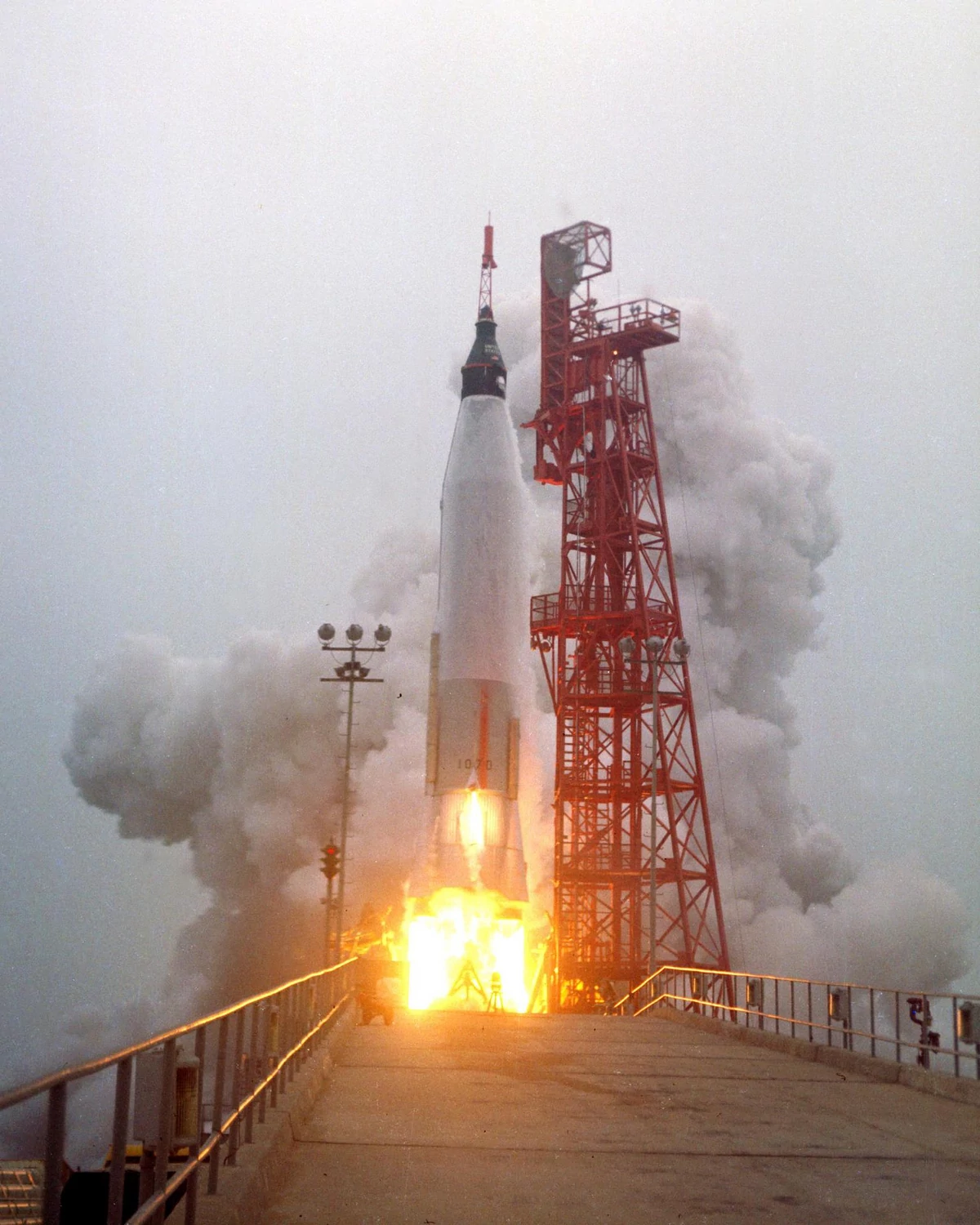 Mercury Atlas 7 décollage Aurora Scott Carpenter © NASA