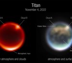 Le télescope James Webb réussit à photographier les nuages de Titan autour de Saturne