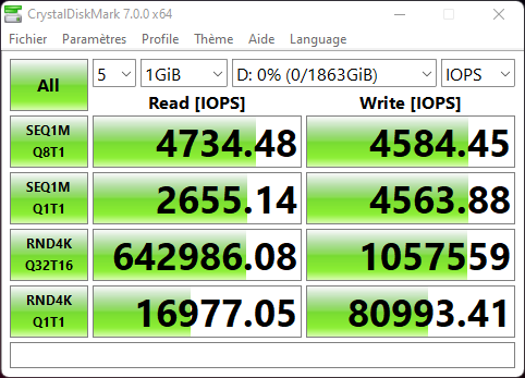 Corsair MP600 GS M.2 SSD 1To au meilleur prix - Comparez les offres de  Disques durs à état solide (SSD) sur leDénicheur