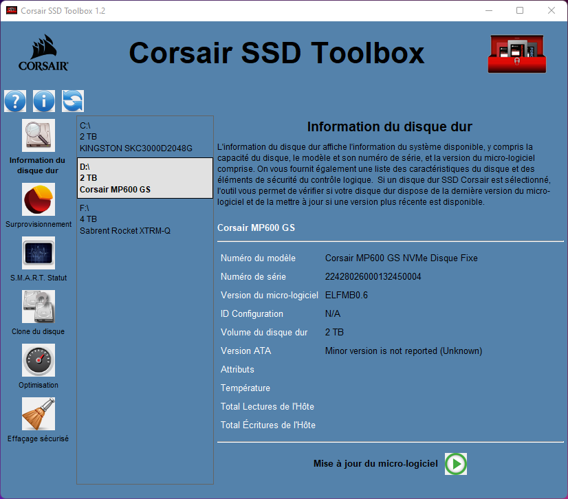Corsair MP600 GS © Nerces