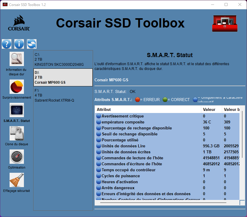 Corsair MP600 GS © Nerces