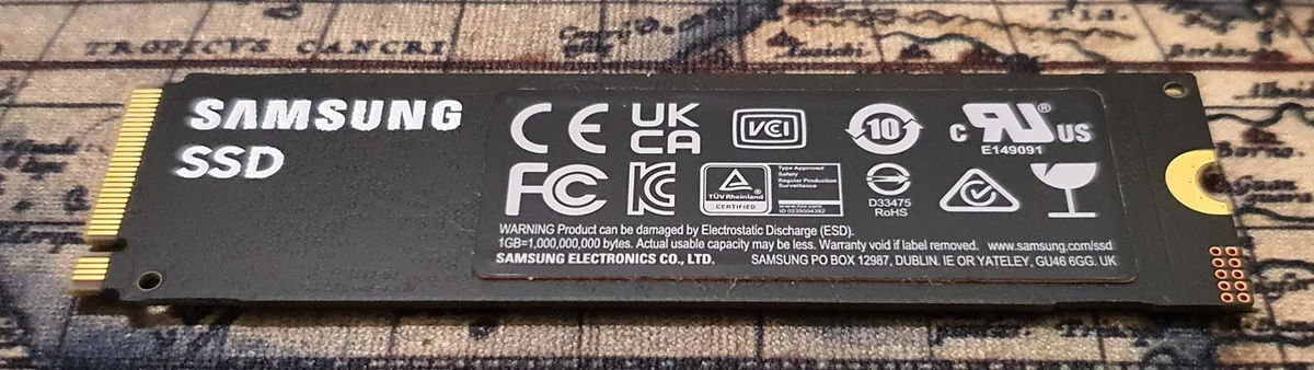 Samsung SSD 990 PRO © Nerces