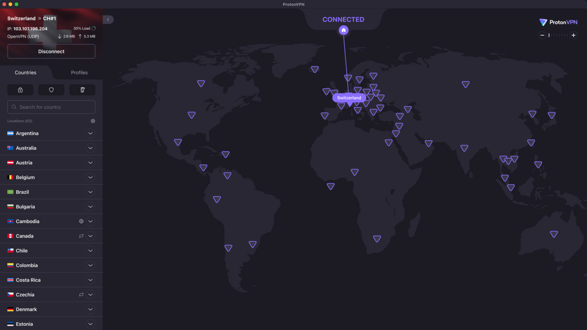 en - protonvpn - desktop mac