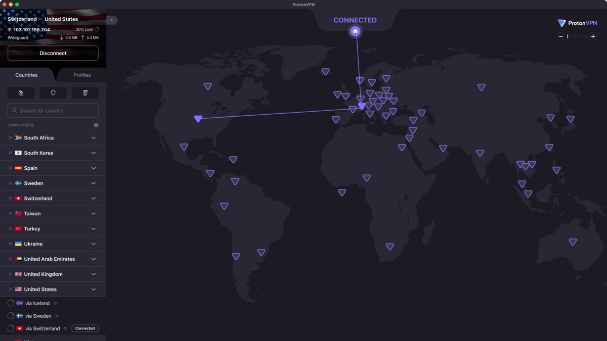 en - protonvpn - desktop mac