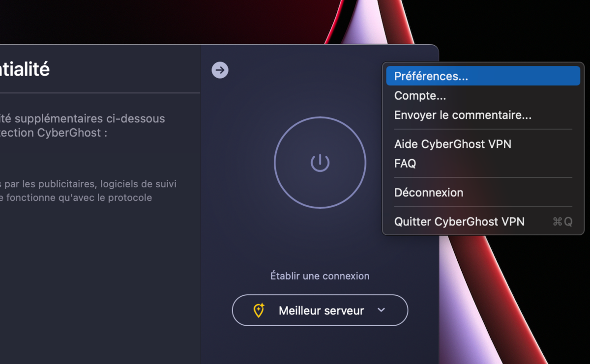 installer cyberghost © clubic.com