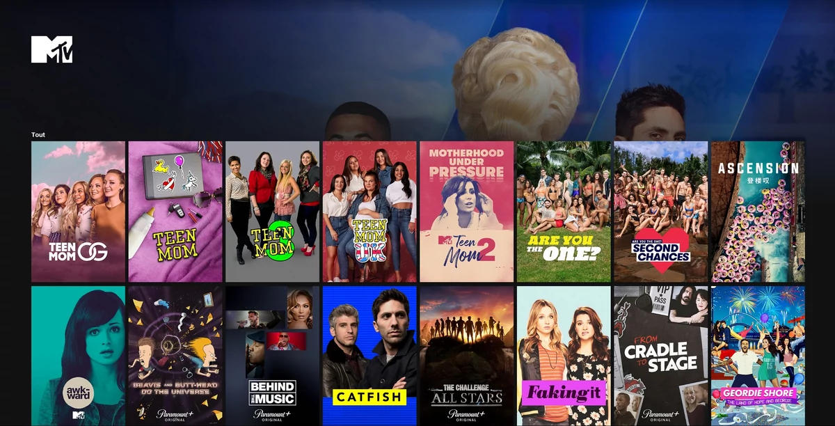 MTV Paramount+ © Capture d'écran