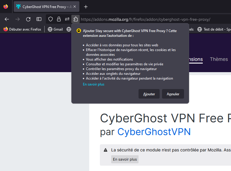 installer cyberghost © clubic.com