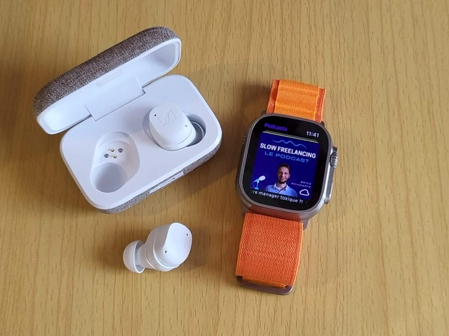 Apple Watch Ultra - Podcasts © Johan Gautreau