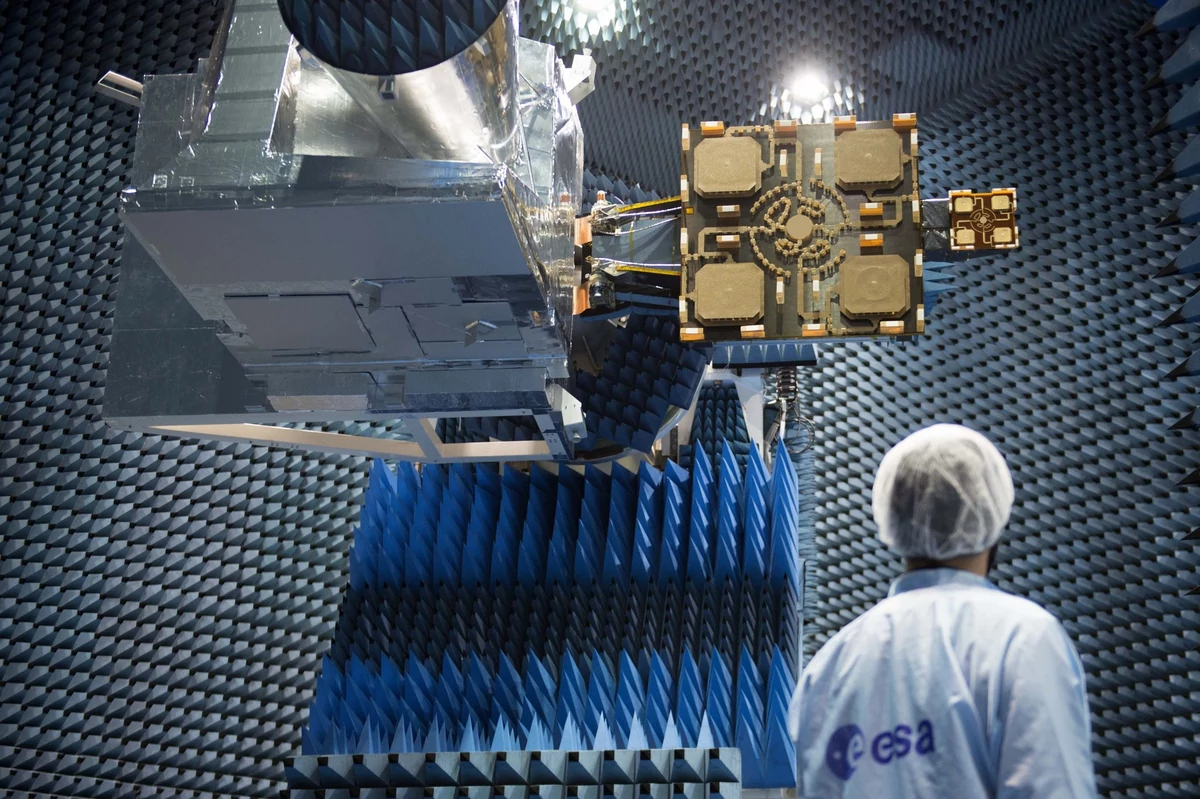 satellite MTG-I1 test antennes © ESA/Thales Alenia Space
