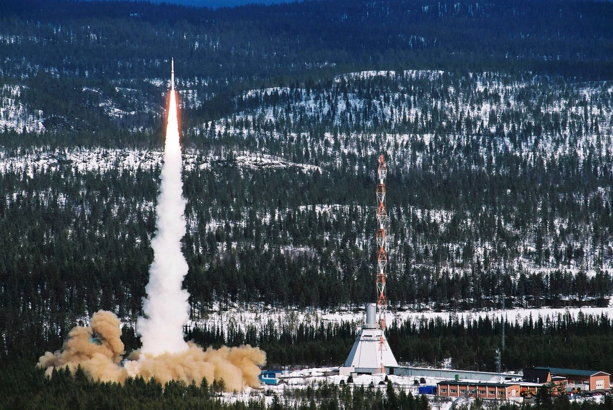 Esrange Suède fusées ESA SSC © ESA