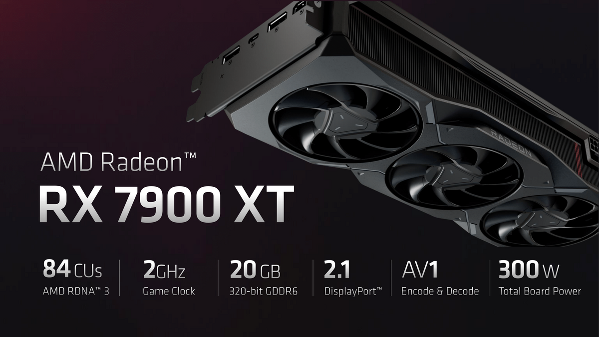 AMD Radeon RX 7900XT/XTX © AMD