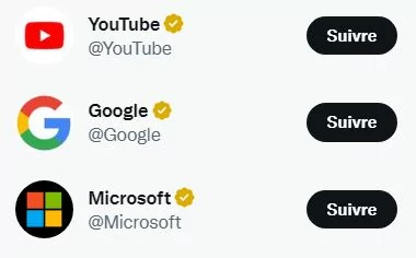 Twitter Gold Badge © © Twitter