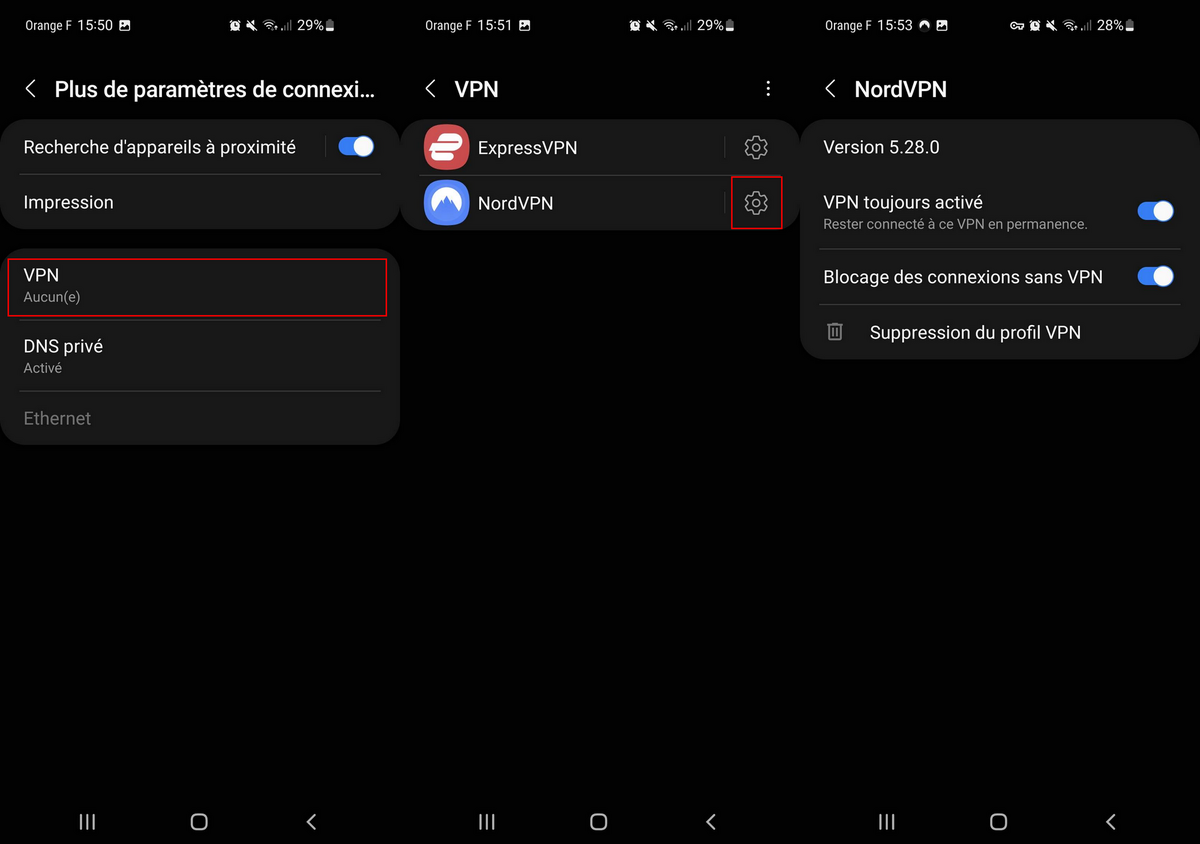 nordvpn kill switch © clubic.com