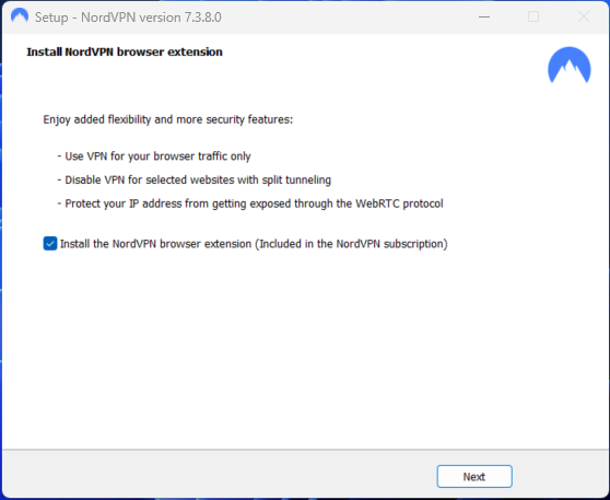 installer nordvpn © clubic.com