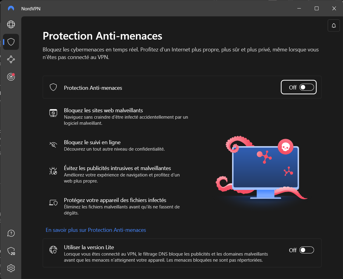 installer nordvpn © clubic.com