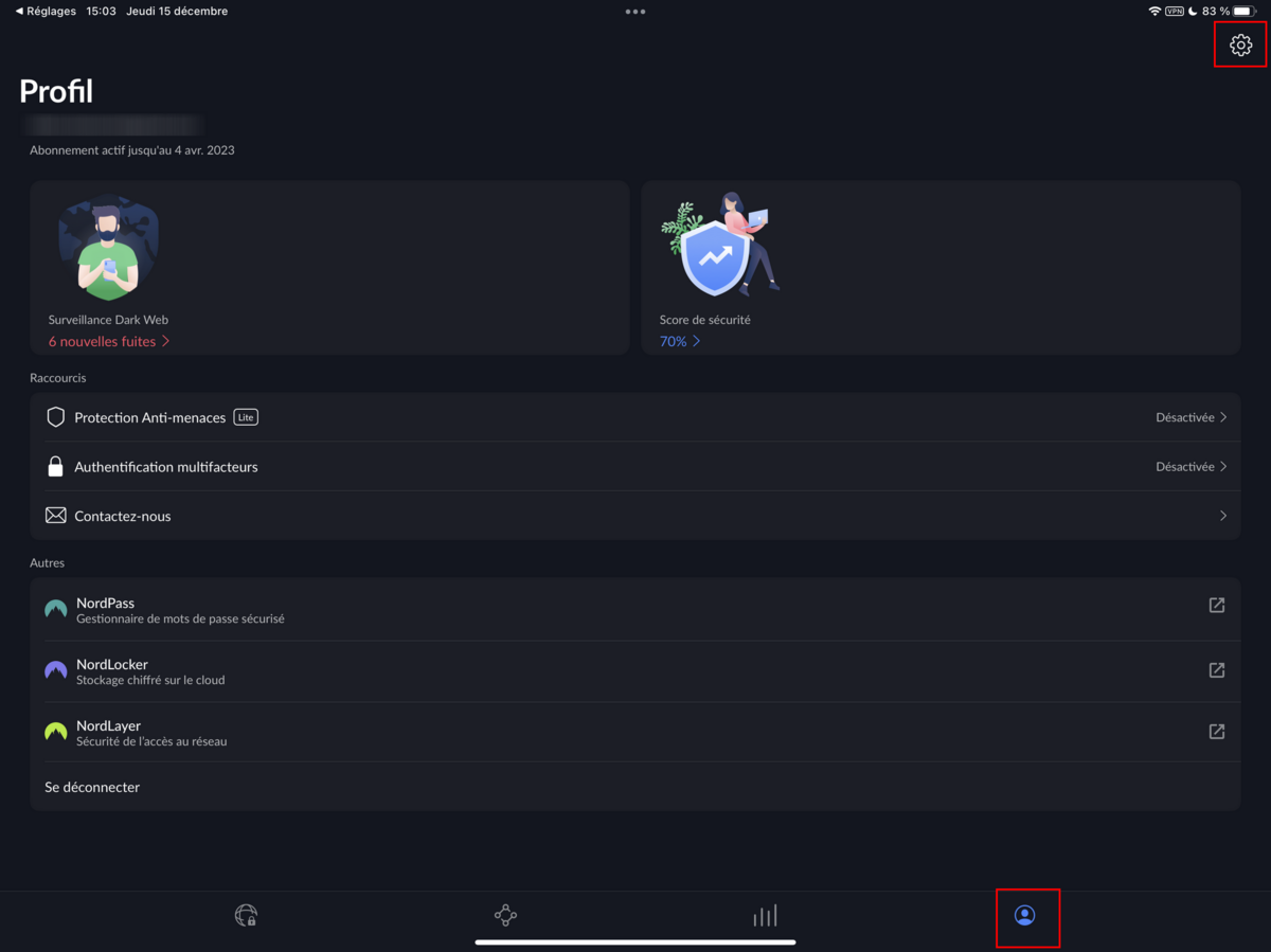 installer nordvpn © clubic.com