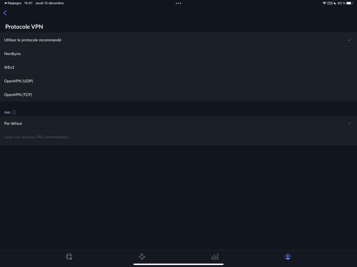 installer nordvpn © clubic.com