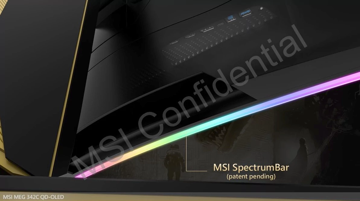 MSI MEG 342C QD-OLED-3 © © MSI via WCCFTech