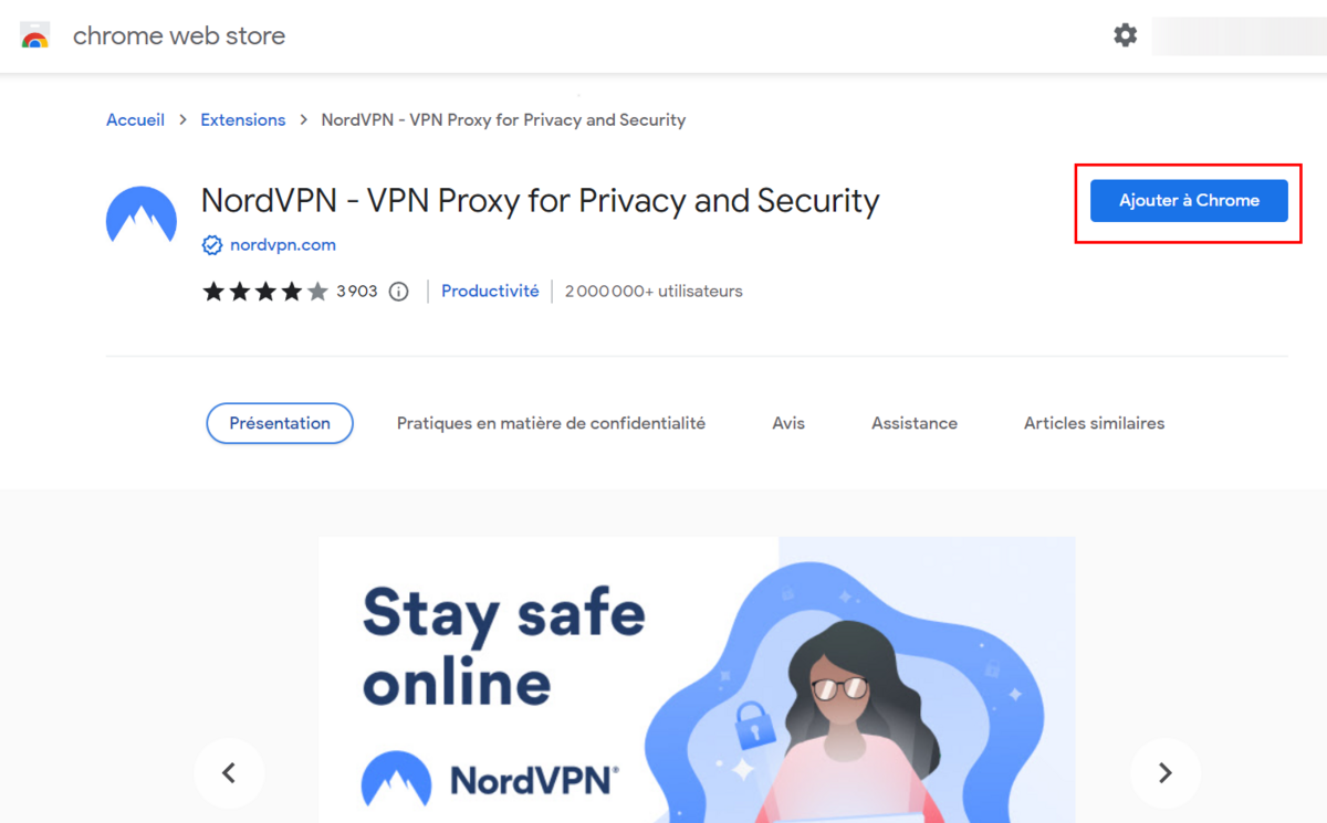 installer nordvpn © clubic.com