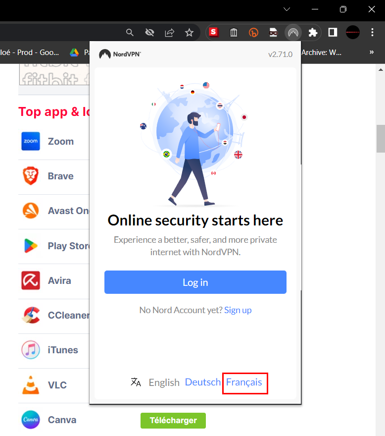 installer nordvpn © clubic.com