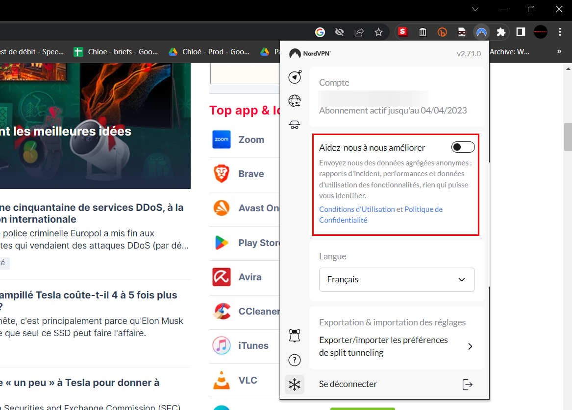 installer nordvpn © clubic.com