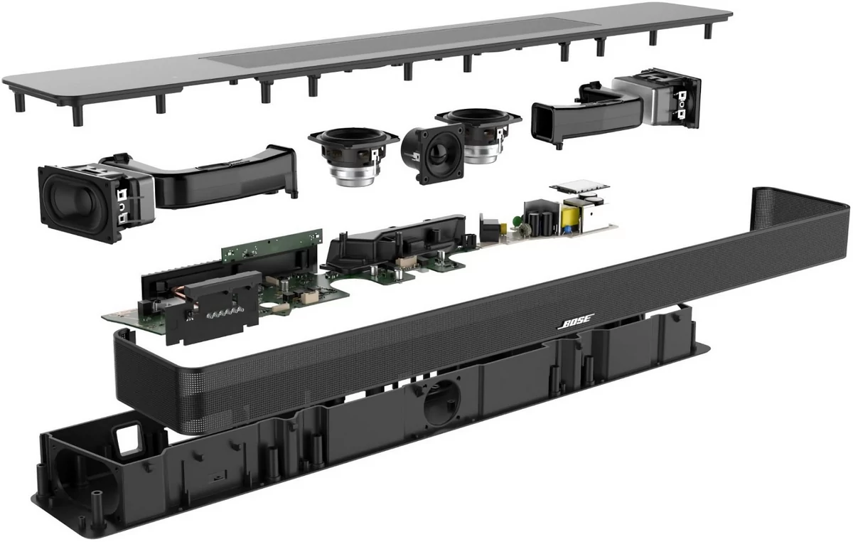 Test Bose Smart Soundbar 600 inside