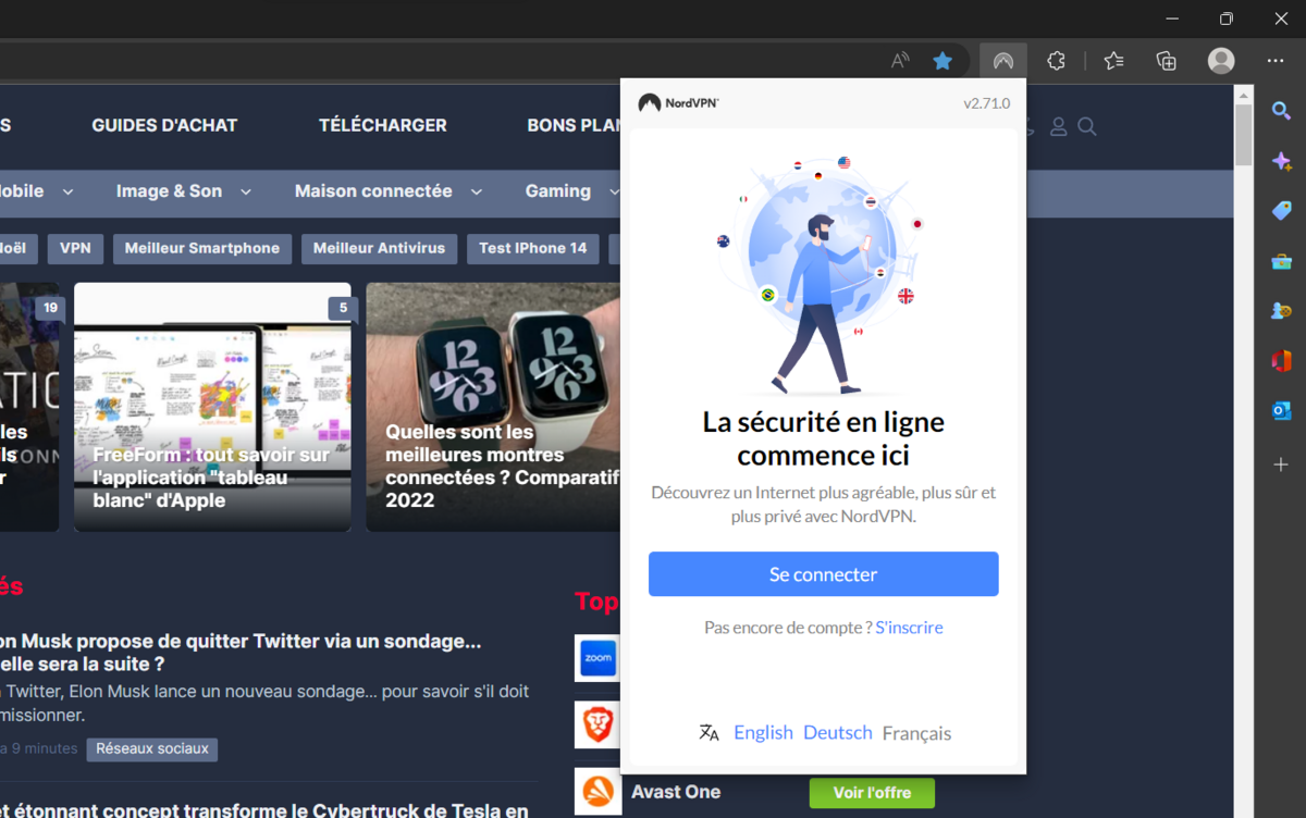 installer nordvpn © clubic.com