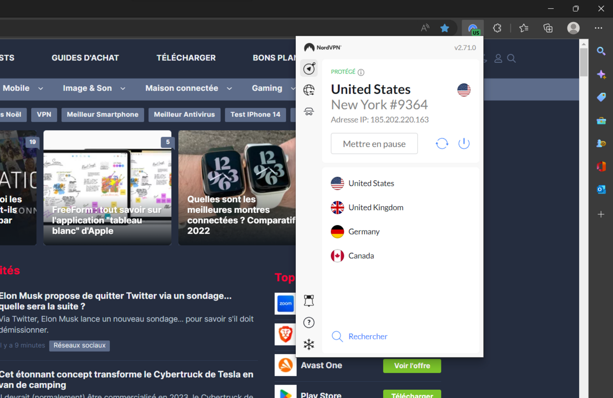 installer nordvpn © clubic.com